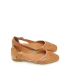 New BAILARINAS   161584-02 PIEL CAMEL Mujer Mujer