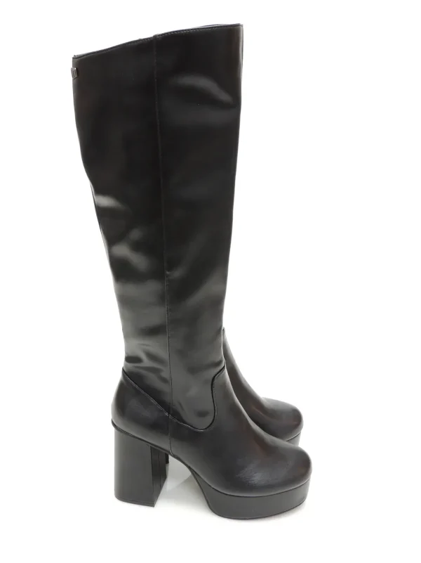 Online BOTAS CAÑA ALTA 53130 POLIPIEL NEGRO Mujer Mujer