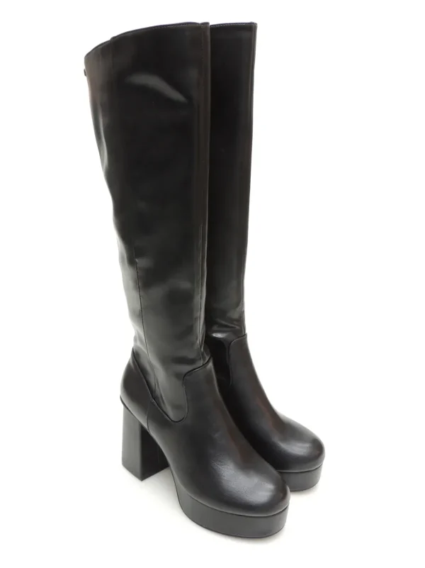 Online BOTAS CAÑA ALTA 53130 POLIPIEL NEGRO Mujer Mujer