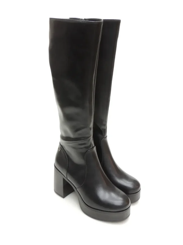 Online BOTAS CAÑA ALTA 53580 POLIPIEL NEGRO Mujer Mujer