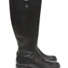 Discount BOTAS CAÑA ALTA C-5482 PIEL NEGRO Mujer Botas