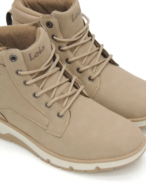 Fashion BOTAS CHUKKA 64381 POLIPIEL TAUPE Hombre Botas