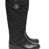 Hot BOTAS DE AGUA T460-1 GOMA NEGRO Mujer Mujer