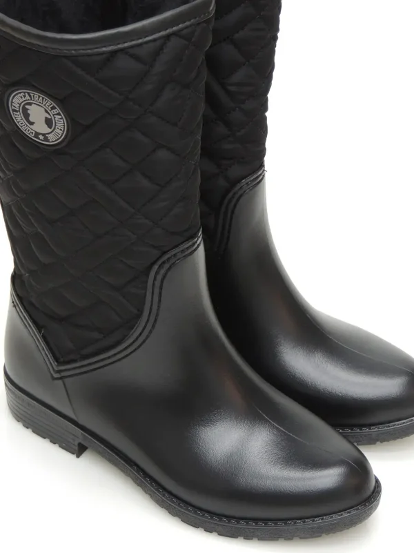 Best BOTAS DE AGUA T906-1 GOMA NEGRO Mujer Botas