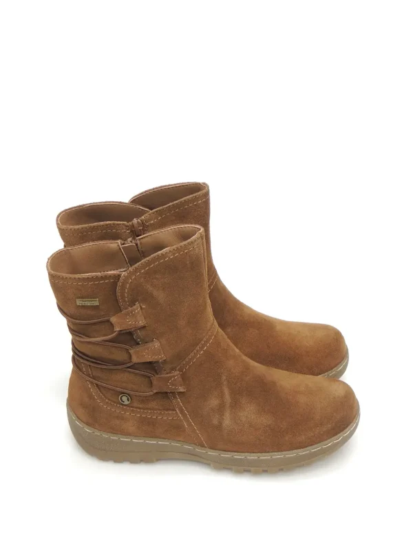 Sale BOTAS MEDIA CAÑA T931-5 SERRAJE CUERO Mujer Botas