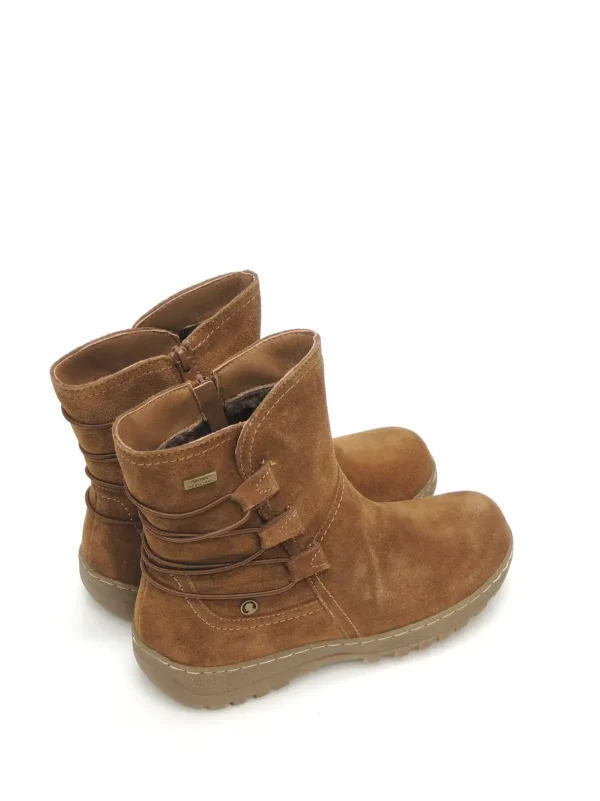 Sale BOTAS MEDIA CAÑA T931-5 SERRAJE CUERO Mujer Botas