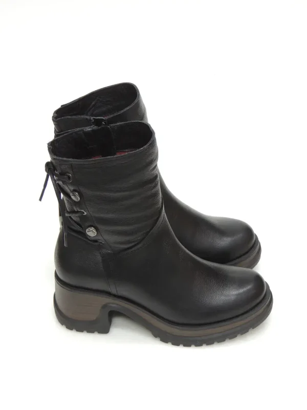 Online BOTAS MEDIA CAÑA 22-1343 PIEL NEGRO Mujer Mujer