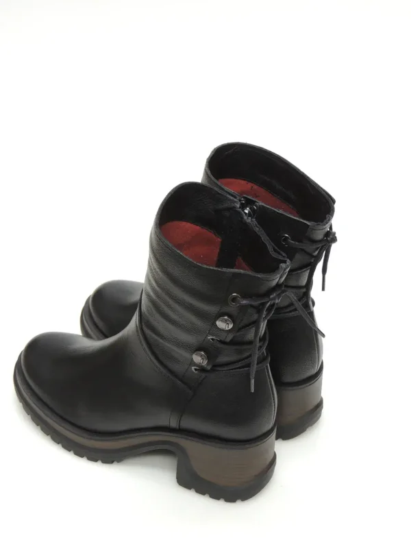 Online BOTAS MEDIA CAÑA 22-1343 PIEL NEGRO Mujer Mujer