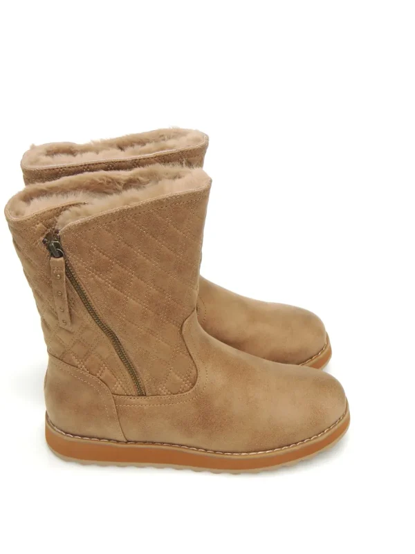 Clearance BOTAS MEDIA CAÑA 167675 POLIPIEL CUERO Mujer Botas