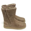 Clearance BOTAS MEDIA CAÑA 167675 POLIPIEL TAUPE Mujer Botas