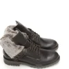 Outlet BOTAS MILITARES C173-18 PIEL MARRON Hombre Botas