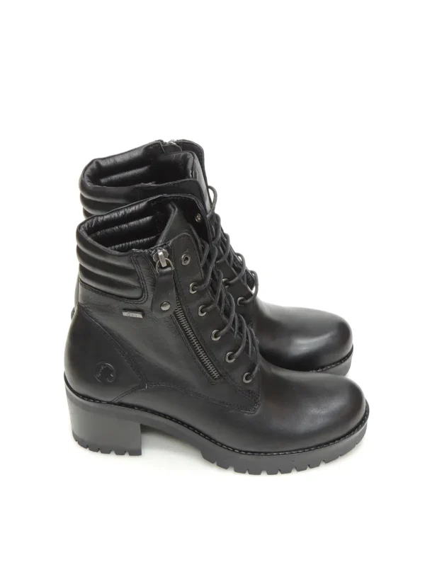 Sale BOTAS MILITARES C231-11 PIEL NEGRO Mujer Botas