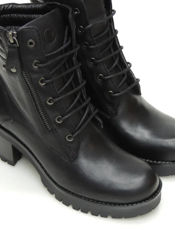 Sale BOTAS MILITARES C231-11 PIEL NEGRO Mujer Botas