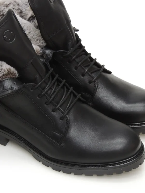 Clearance BOTAS MILITARES C173-11 PIEL NEGRO Hombre Botas