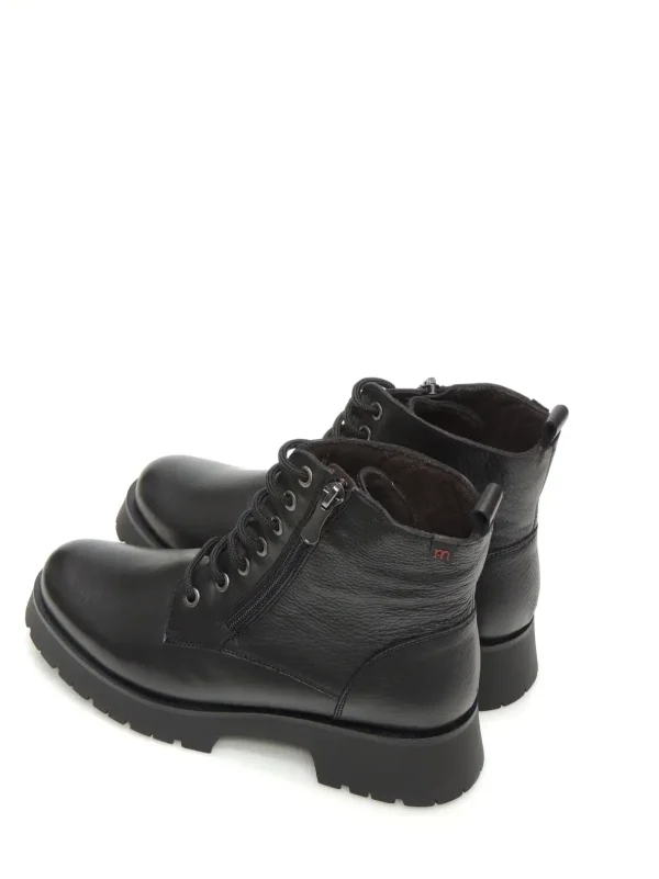 Best BOTAS MILITARES 21182 PIEL NEGRO Mujer Mujer