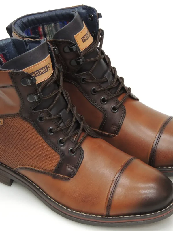 Discount BOTAS MILITARES M2M-8156C1 PIEL CUERO Hombre Botas