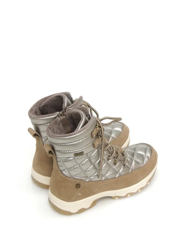 Outlet BOTAS MONTAÑA T927-7 PIEL BEIGE Mujer Botas