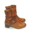 Online BOTINES CAMPEROS W7H-8507 PIEL MARRON Mujer Mujer