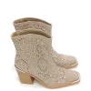 New BOTINES COWBOY I240522 PIEL TAUPE Mujer Botines