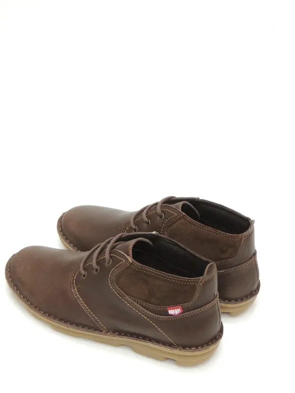 Hot BOTINES DESERT 7071 PIEL MARRON Hombre Hombre