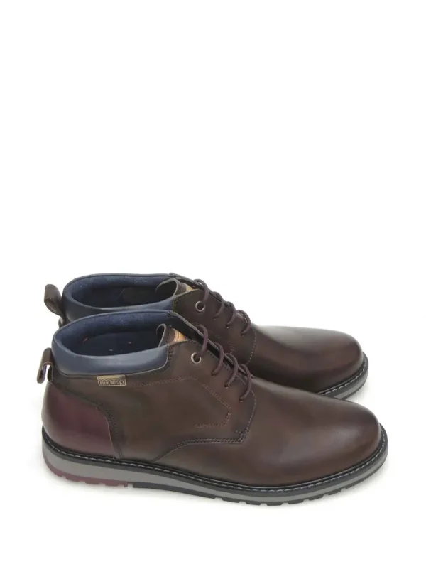 Clearance BOTINES DESERT M8J-8181 PIEL MARRON Hombre Botines