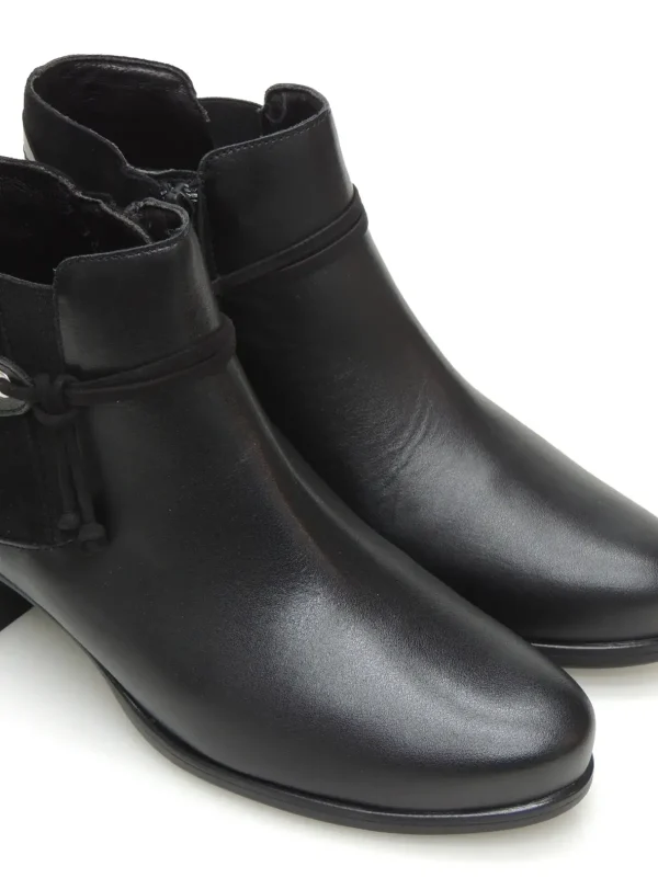 New BOTINES   NEUS 22 PIEL NEGRO Mujer Botines