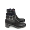 Hot BOTINES   D9199-SUNA PIEL NEGRO Mujer Mujer