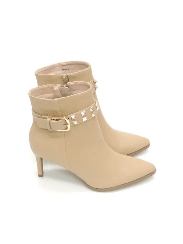 New BOTINES   25941 POLIPIEL BEIGE Mujer Botines