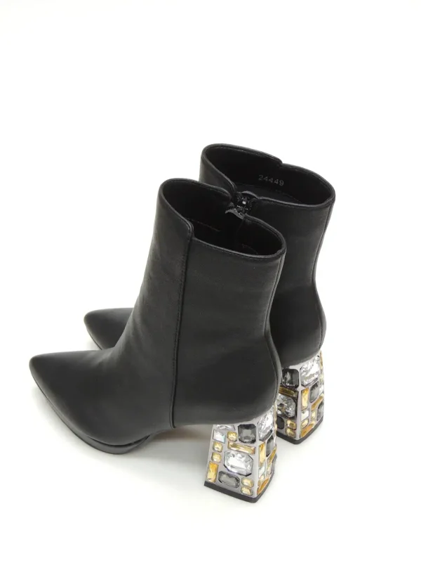 Hot BOTINES   24449 POLIPIEL NEGRO Mujer Mujer