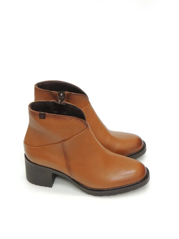 Outlet BOTINES   21146 PIEL MARRON Mujer Mujer