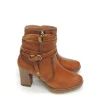 Outlet BOTINES   W7M-8806 PIEL MARRON Mujer Botines