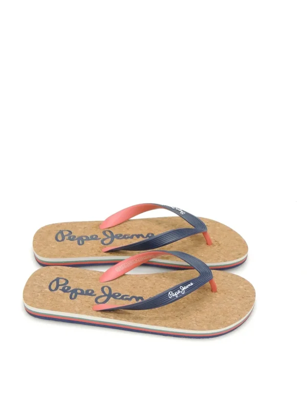 Hot CHANCLAS DE DEDO PMS70149 GOMA MARINO Hombre Hombre