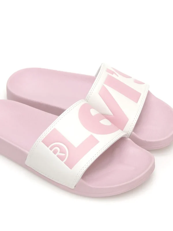 Clearance CHANCLAS DE PALA 231570 POLIPIEL ROSA Mujer Mujer