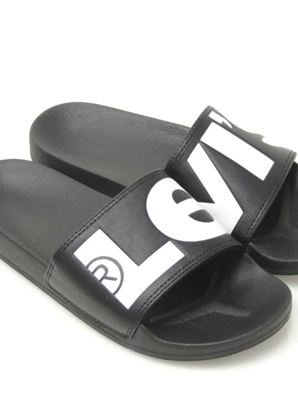 Hot CHANCLAS DE PALA 231548 POLIPIEL NEGRO Hombre Hombre