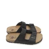 Discount CHANCLAS   9560 PIEL NEGRO Hombre Hombre