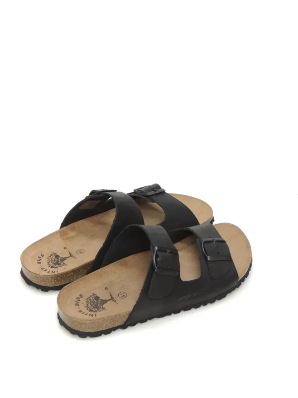 Discount CHANCLAS   9560 PIEL NEGRO Hombre Hombre