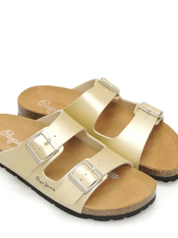 Fashion CHANCLAS   PLS90621 POLIPIEL ORO Mujer Mujer