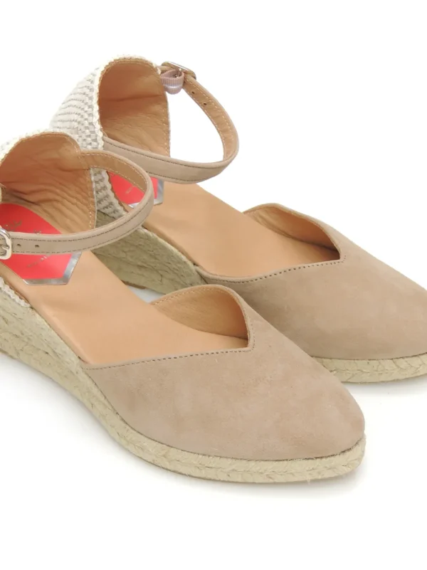 New CUÑAS ESPARTO 2154 ANTE TAUPE Mujer Mujer