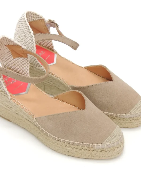 Clearance CUÑAS ESPARTO 858-F ANTE TAUPE Mujer Mujer