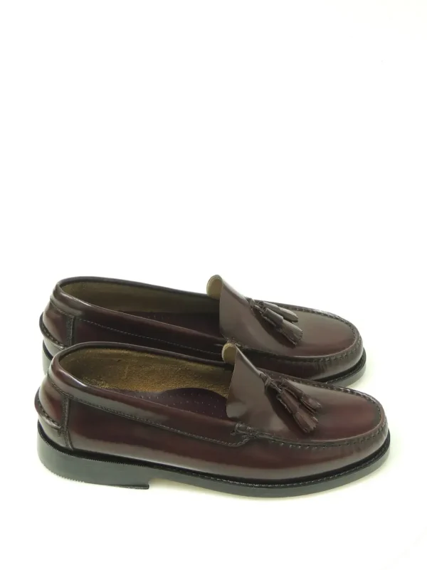 Best MOCASINES CASTELLANOS EDWARD’S 1007 PIEL BURDEOS Hombre Mocasines