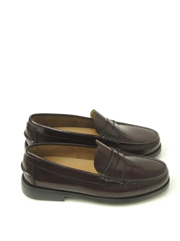 Sale MOCASINES CASTELLANOS EDWARD’S 1001XL PIEL BURDEOS Hombre Mocasines