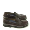 Discount MOCASINES CASTELLANOS F0047 PIEL BURDEOS Hombre Mocasines