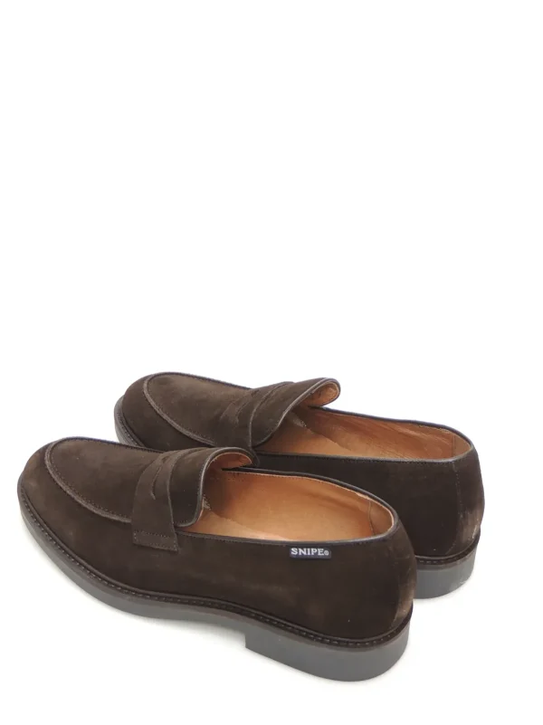 New MOCASINES CASTELLANOS 00663 SERRAJE MARRON Hombre Mocasines