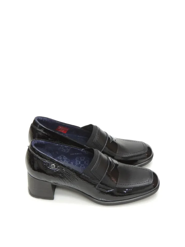 Hot MOCASINES   D9205-NASU PIEL NEGRO Mujer Mujer