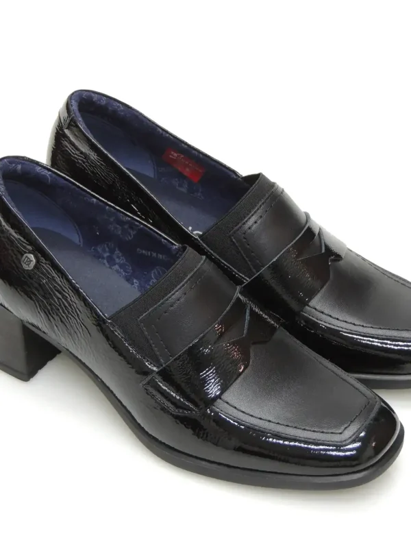 Hot MOCASINES   D9205-NASU PIEL NEGRO Mujer Mujer