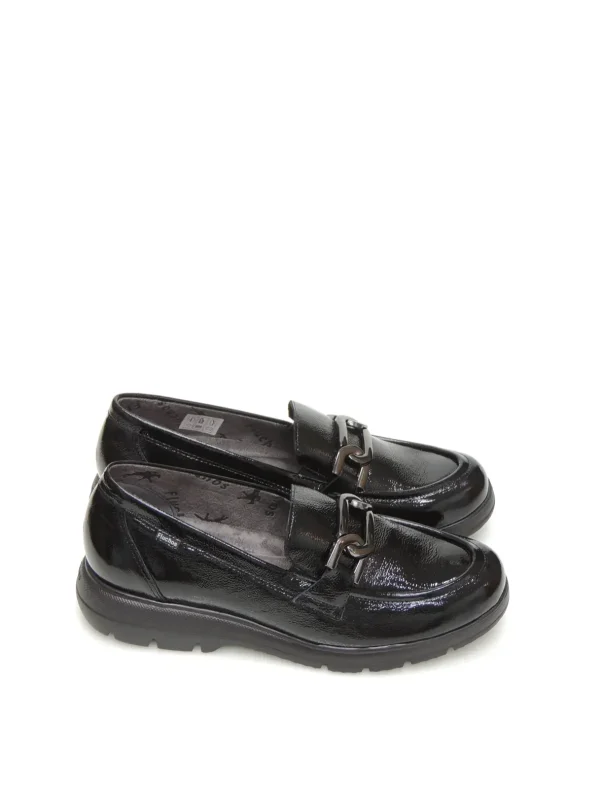 Online MOCASINES   F1794 CHAROL NEGRO Mujer Mocasines