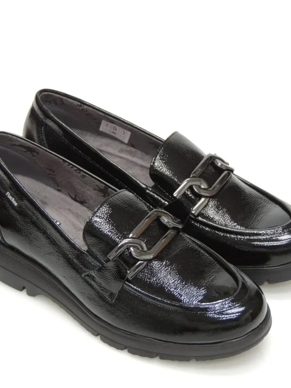 Online MOCASINES   F1794 CHAROL NEGRO Mujer Mocasines