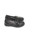 Fashion MOCASINES   F1836 PIEL NEGRO Mujer Mocasines