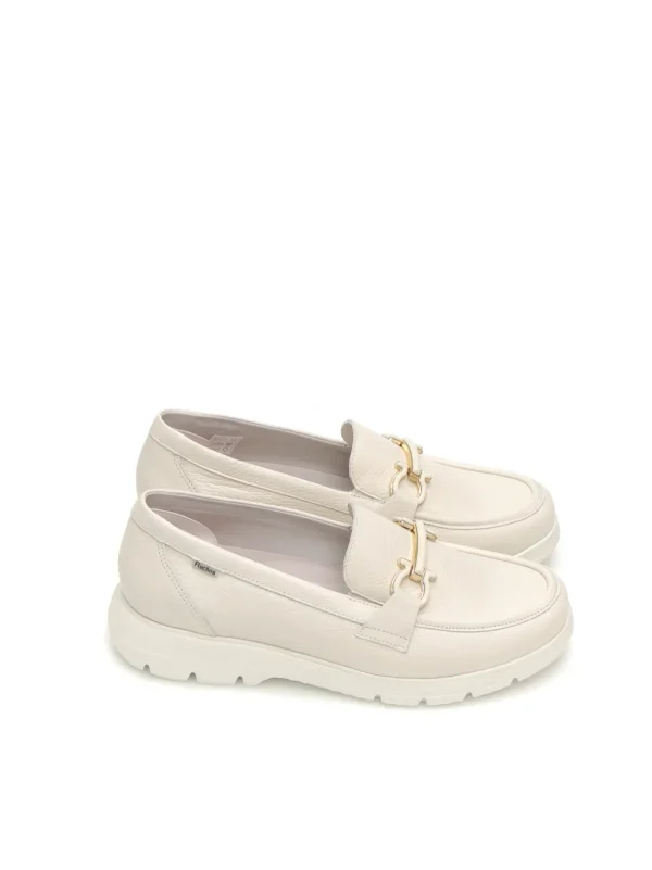 Hot MOCASINES   F1936 PIEL BEIGE Mujer Mujer