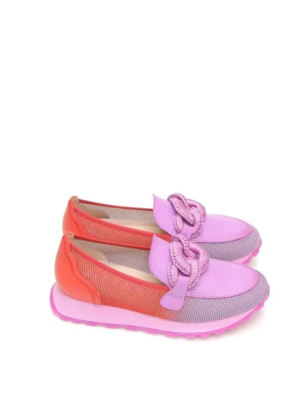 Sale MOCASINES   BHV243270 PIEL VIOLETA Mujer Mujer